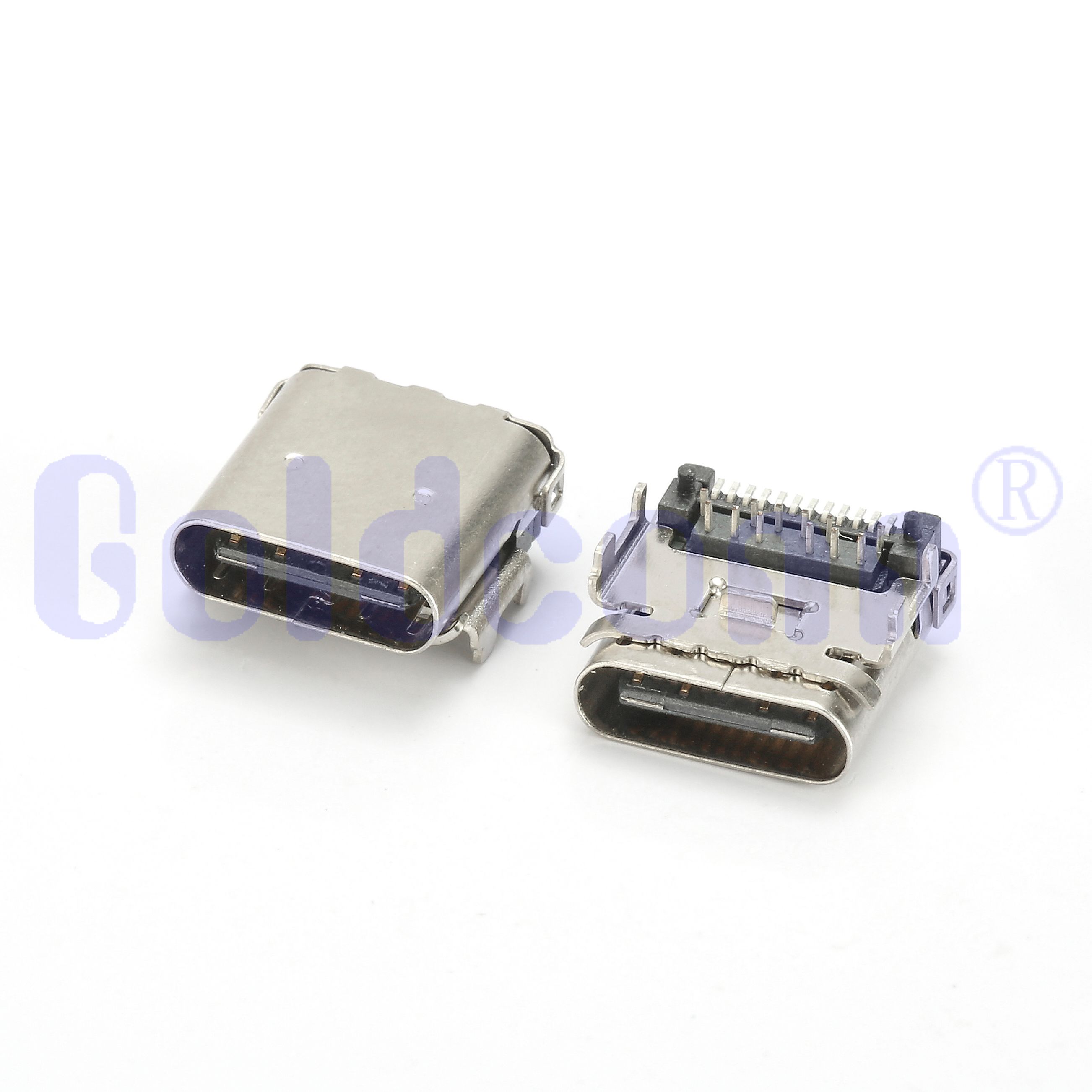 CF253-24LB01R-02 TIPO C USB HEMBRA FEMPUESTA 24 PIN MOUNT, DIP+SMT