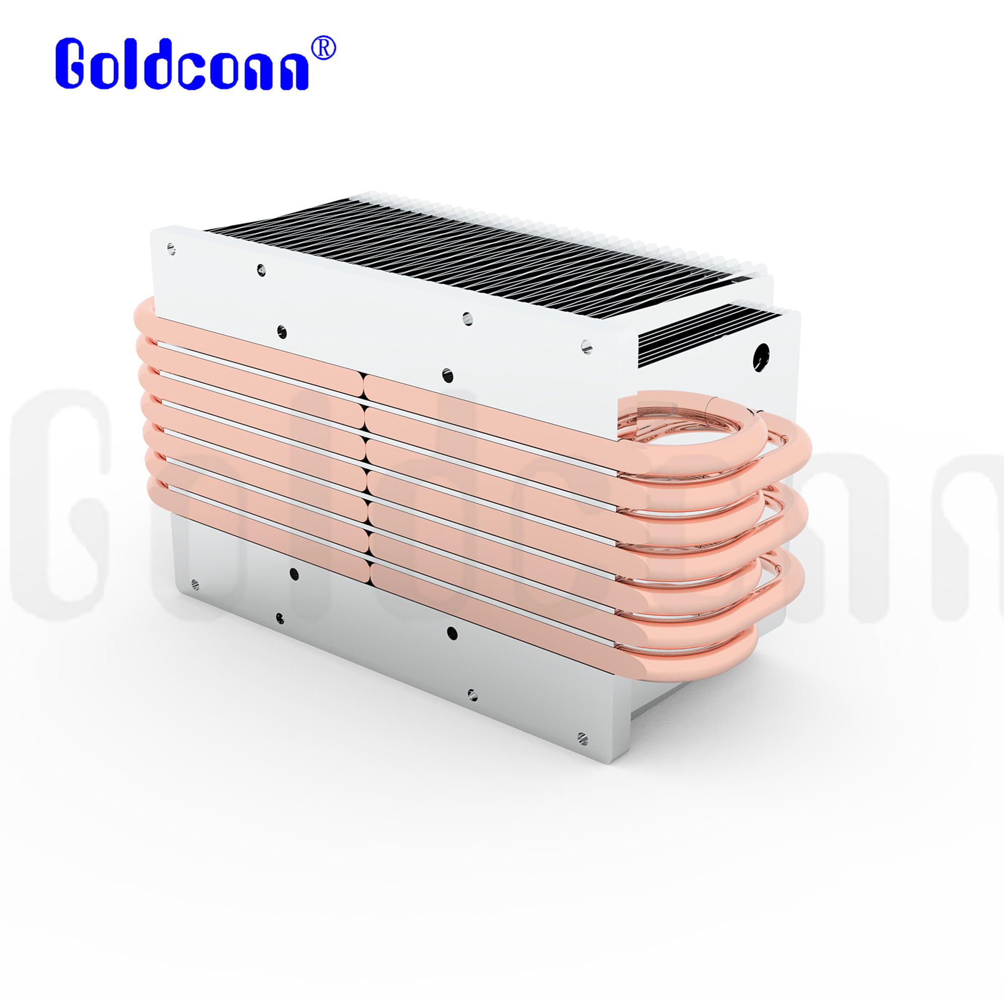 Disipador de calor con tubo de calor en Goldconn