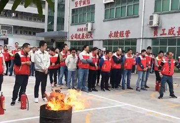 Goldconn organiza simulacros de seguridad contra incendios